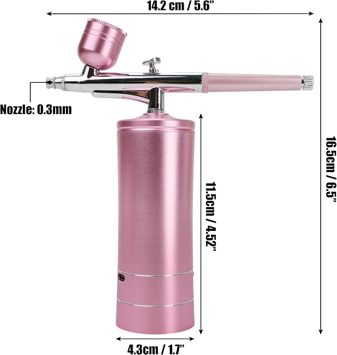 Oxygen Facial Machine – Handheld High Pressure Mist Spray Steamer - Image 2