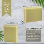 Simple Scents Australia French Pear Scented Natural Soap Bars, 3.5oz - Image 6