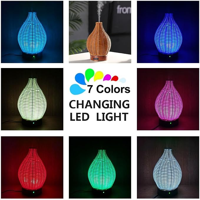 Handwoven Essential Oil Diffuser, Aromatherapy Diffuser - Image 3