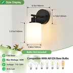 Set of 2 Wall Sconces for Bathroom, Bathroom Wall Lamp, for Bathroom, for Mirror - Image 7