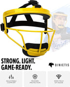 Dinictis Softball Face Mask, Lightweight, Comfortable, - Image 4