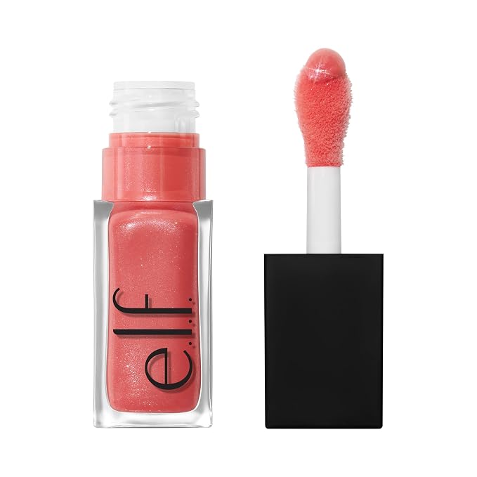e.l.f. Glow Reviver Plumping Lip Oil, Tinted Lip Plumper by elf