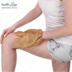 HealthAndYoga™ Silk Garshana Ayurvedic Massage Gloves - Image 2