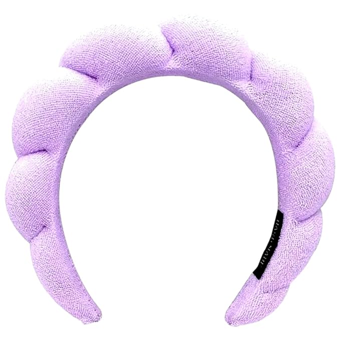 Spa Terry Cloth Headbands for Facial Skincare, Makeup Application, and Face by HITMODASPAHEADBAND