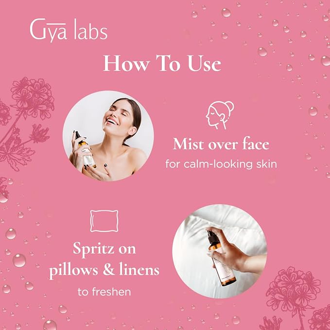 Gya Labs Rose Geranium Hydrosol - Image 6