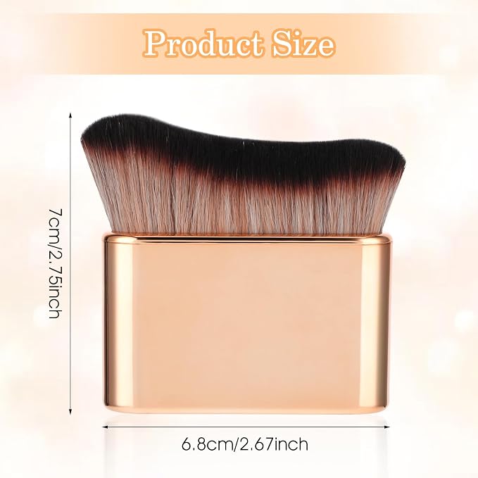 Self Tan Brush Soft Body Makeup Brush Portable Self Tanning Brush Self Tanner - Image 2
