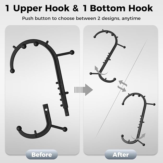 Detachable Trigger Point Massage Cane, One-Click Disassembly Massage Hook - Image 3