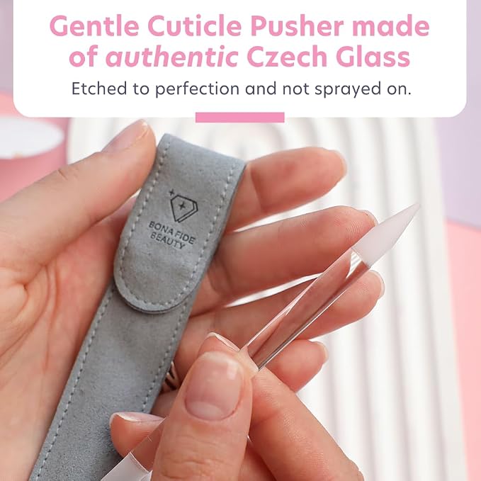 BONA FIDE BEAUTY Glass Cuticle Pusher - Image 2