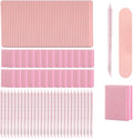 100 Set Press On Nail Tool Kit, Including 100pcs Mini Nail Buffer, Disposable by Unknown