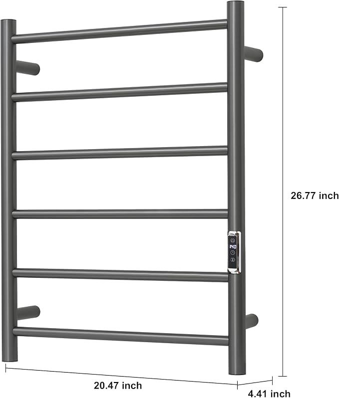 Heated Towel Racks for Bathroom, Wall Mounted Electric Towel Warmer Racks - Image 4