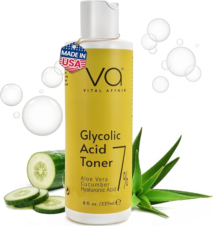 Glycolic Acid Toner for Face by VITALAFFAIR