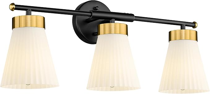 Bathroom Vanity Light, HWH 3-Light Wall Light Fixture by HWHINVESTMENT