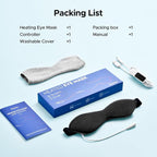 Ezona Heated Eye Mask, Warm Eye Compress Mask - Image 8
