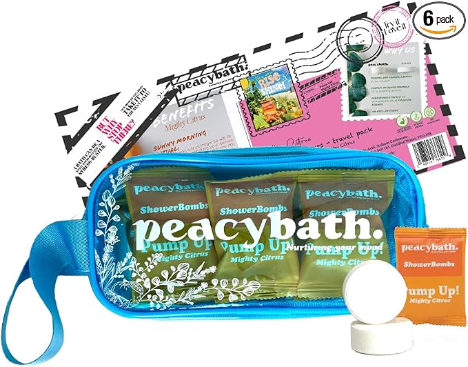 Shower Steamers Aromatherapy 6 Pack by PeacyBath