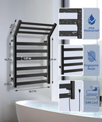 Towel Warmer Rack with WiFi, 6 Bars Large Towel Racks with Temperature & Timing - Image 3