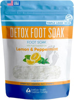 Detox Foot Soak Salts 32 Ounces by BetterBathBetterBody