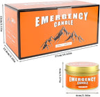 24+Hour Candle Set 24 Pack 2.8oz, Emergency Candles - Image 8