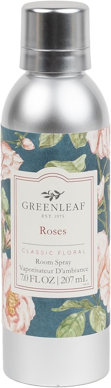 Greenleaf Gifts Roses Scented Room Air Freshener Spray | Non-Aerosol 7 oz Spray by GreenleafGifts