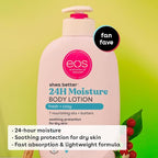 eos 24H Moisture Travel Body Lotion- Fresh & Cozy, Travel Size Essential - Image 2