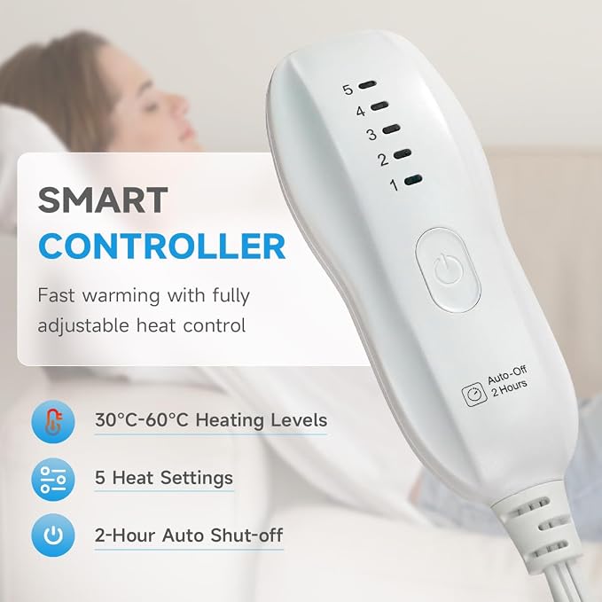 GOTCOZY Heating Pad for Back Pain Relief & Cramps, Electric Heating Pads for - Image 3