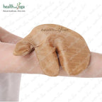 HealthAndYoga™ Silk Garshana Ayurvedic Massage Gloves - Image 8