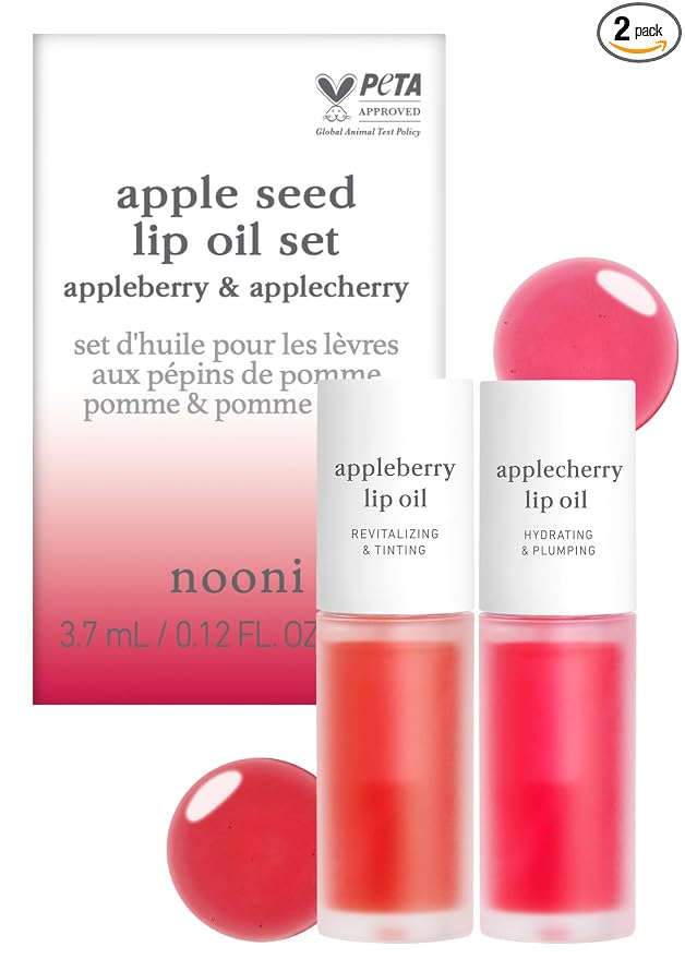 NOONI Korean Lip Oil Set by nooni