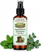Peppermint & Eucalyptus Pre-Toilet Spray – Stops Odor Before It Starts by FoggyRoots