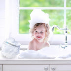SHOWER BOUQUET Loofah Soft-White-Cloud XL Bath-Sponge 4-Pack // Extra Large 75g - Image 5