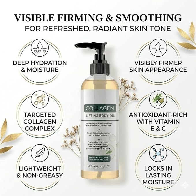 Elycura Collagen Lifting Body Oil - Image 2
