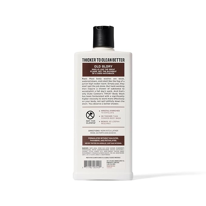 Duke Cannon Supply Co. Thick High Viscosity Body Wash – 3X Thicker, Cleansing - Image 8