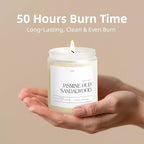 Jasmine, Oud & Sandalwood Scented Candles - Image 4