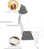 Adjustable-Height Sauna Backrest - Image 2
