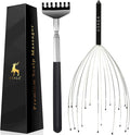 USAGA 20 Fingers Head Massager Scalp Massager Head Scratcher Extendable Back by USAGA
