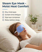 10 Packs Self Heating Steam Eye Mask: Warm Eye Compress - Image 2