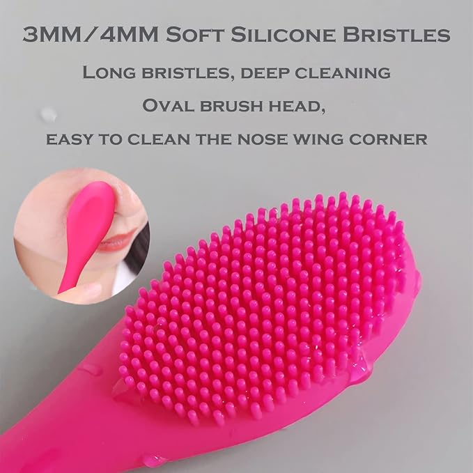 RamPula Silicone Facial Cleansing Brush Pores Cleaner, Remove Blackhead - Image 5