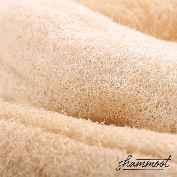 Natural Loofah Exfoliating Body Scrubber – Natural Loofah Sponge Exfoliates - Image 3