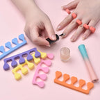 Toe Separators Set 24pcs Colorful Heart Sponge Toe Spacers Soft Foam Toe Finger - Image 7