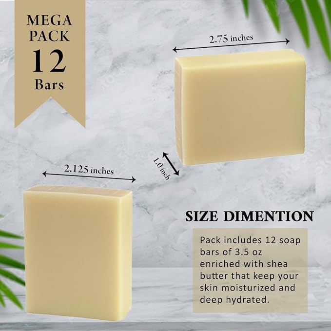 Simple Scents Australia Coconut Vanilla Scented Natural Soap Bars, 3.5oz - Image 6