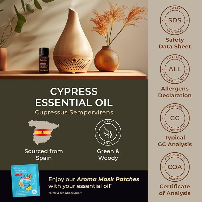 100% Pure Cypress Essential Oil - Image 6