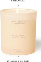 Champagne & Peony – Benevolence LA Scented Candle | 8oz, 45-Hour Burn | Natural - Image 4
