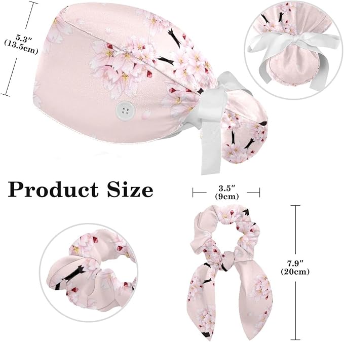 Ethnic Aztec Pattern Adjustable Scrub Cap Hat - Image 2