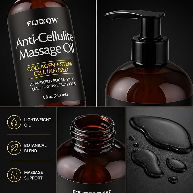 Anti-CelluliteMassage Oil Relieve Muscle Pain, and Improve the Appearance of - Image 4