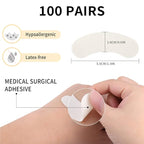 100 PCS Foam Eye Pads for Lash Extensions, Under Eye Pads for Eyelash Extensions - Image 2