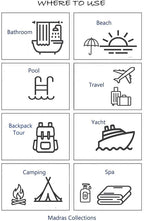 Turkish Beach Towel | 100% Cotton, 38 x 70 Inches | Quick Dry, Sand Free - Image 4