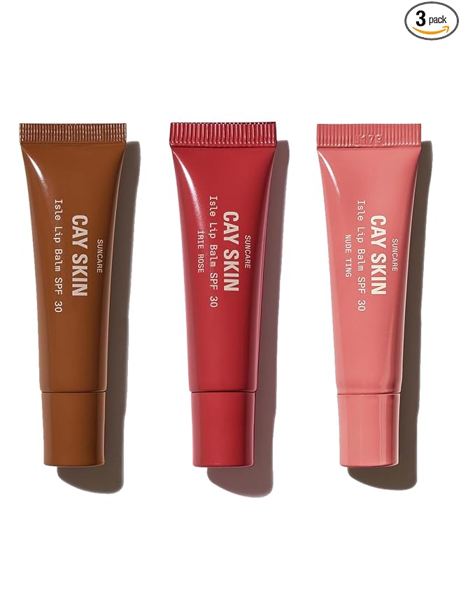 Cay Skin Isle Lip Balm SPF 30 – High Shine, Hydrating + Sheer Lip Gloss in by CaySkin