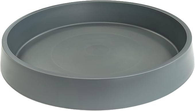 4 Pack Plant Saucer Tray for Ceramic Plastic Pots, 6 inch Plant Saucers for by Bleuhome