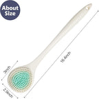 BEDELITE Back Scrubber for Shower, Soft Bath Brush Long Handle for Men & Women - Image 3
