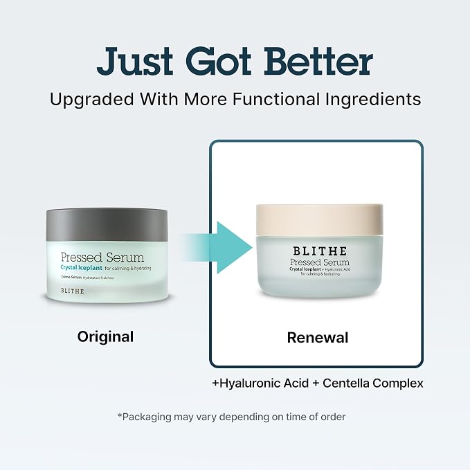BLITHE Pressed Serum Crystal Iceplant Face Moisturizing Gel - Image 2