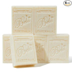 BELA Spearmint and Bran Soap 3.3 OZ- French Triple Milled Bar Soap by BELAPURENATURALSOAPSANDODORELIMINATINGHOMEFRAGRANCES