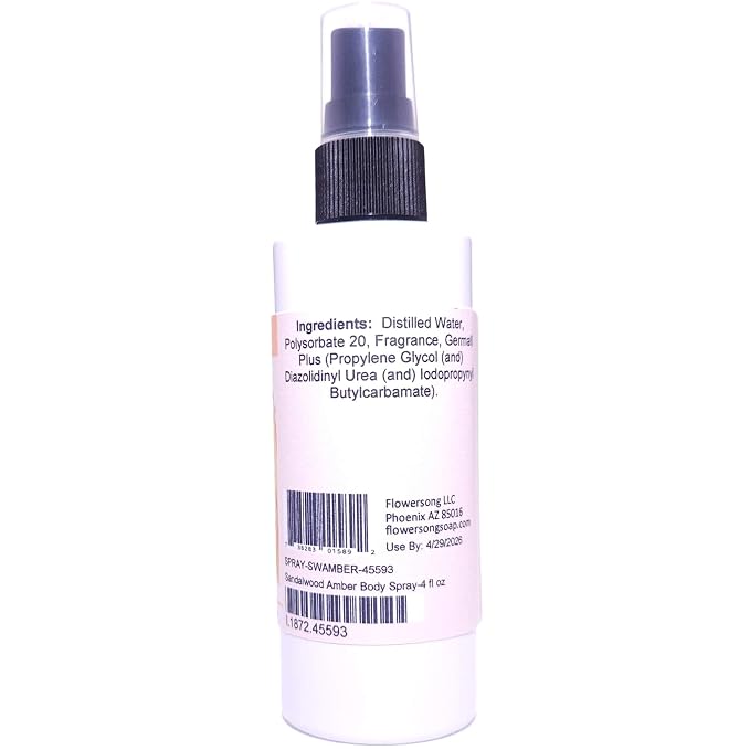 Blossom to Bath Sandalwood Amber Body Spray - Image 5